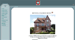 Desktop Screenshot of manoirdumenoux.com